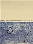 Joan Miro Poster L'Oiseau Au Plumage Deploye 