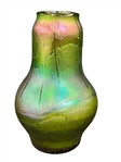 Kralik/Loetz Style Pampas Iridescent Art Glass Vase