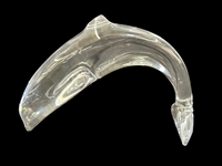 Baccarat Crystal Dolphin Figurine