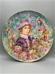 Edna Hibel Hutschenreuther Commemorative Plate