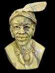 Shona Butter Stone Sculpture by T.M. Gidi Zimbabwe