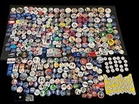 (382) Al Gore Presidential Campaign Political Buttons