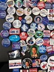 (382) Al Gore Presidential Campaign Political Buttons