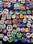 (382) Al Gore Presidential Campaign Political Buttons