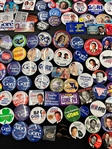 (382) Al Gore Presidential Campaign Political Buttons