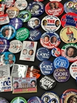(382) Al Gore Presidential Campaign Political Buttons