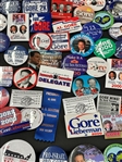 (382) Al Gore Presidential Campaign Political Buttons