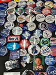 (382) Al Gore Presidential Campaign Political Buttons