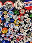 (285) Hubert Humphrey, Muskie Political Buttons