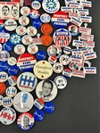 (285) Hubert Humphrey, Muskie Political Buttons