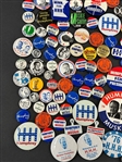 (285) Hubert Humphrey, Muskie Political Buttons