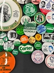(150+) Jimmy Carter Political Buttons