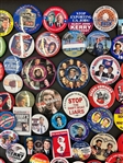 (286) John Kerry Political Campaign Buttons