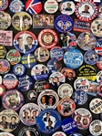 (286) John Kerry Political Campaign Buttons