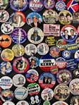 (286) John Kerry Political Campaign Buttons