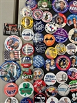 (286) John Kerry Political Campaign Buttons