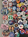 (286) John Kerry Political Campaign Buttons