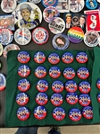 (286) John Kerry Political Campaign Buttons