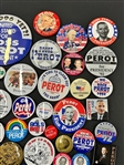 (77) Ross Perot Political Buttons