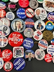 (77) Ross Perot Political Buttons