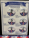 1992, 2000 Democratic National Convention Commemorative Buttons