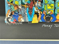 Charles Fazzino 3-D Pop Art 38/100 PR Money Talks