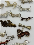 (47) Dachshund  Dog Brooches