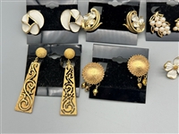 (24) Pairs of Crown Trifari, Trifari Earrings