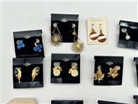 (14) Pairs of Gold Filled Earrings
