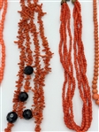 Group of Coral Jewelry