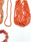 Group of Coral Jewelry:
