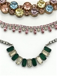 (4) Statement Elegant Jewelry Necklaces: