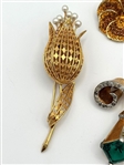 Group of Coro, Corocraft Necklaces, Brooches