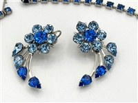 (2) Vintage Rhinestone Jewelry Sets