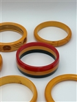 (14) Baklelite Bangle Bracelets Butterscotch