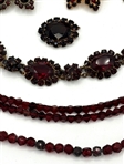 Group of Vintage Garnet Jewelry