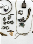 Sterling Silver and Gold Filled Jewelry Group
