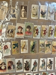 (327) 1880's Cigarette Cards