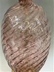 Barovier & Toso Smoked Amethyst Murano Glass Lamp