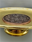French Gilt Brass Tazza