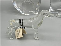 (4) Crystal Animals; Orrefors, Val St. Lambert, Frederic Duclos
