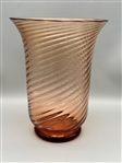 Steuben "Rosa" Glass Vase