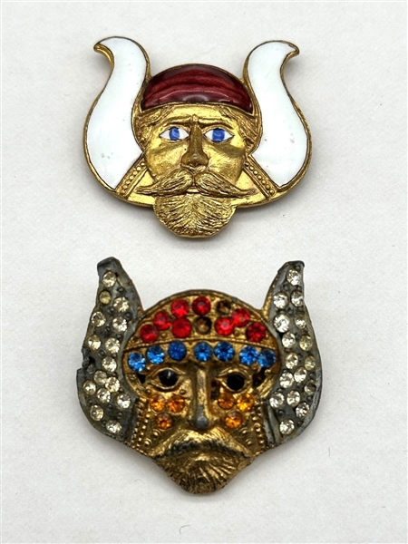 Pair of Zaman Grotto Badges