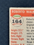 1955 Topps Roberto Clemente Rookie Card #164 Baseball Card