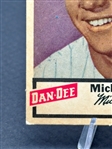 1954 Dan Dee Mickey Mantle 