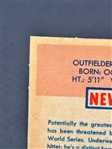 1954 Dan Dee Mickey Mantle 