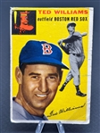 1954 Topps Ted Williams #250 Baseball Card
