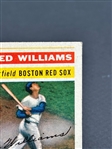 1956 Topps Ted Williams #5 White Back Baseball Card
