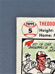 1956 Topps Ted Williams #5 White Back Baseball Card