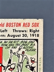 1956 Topps Ted Williams #5 White Back Baseball Card